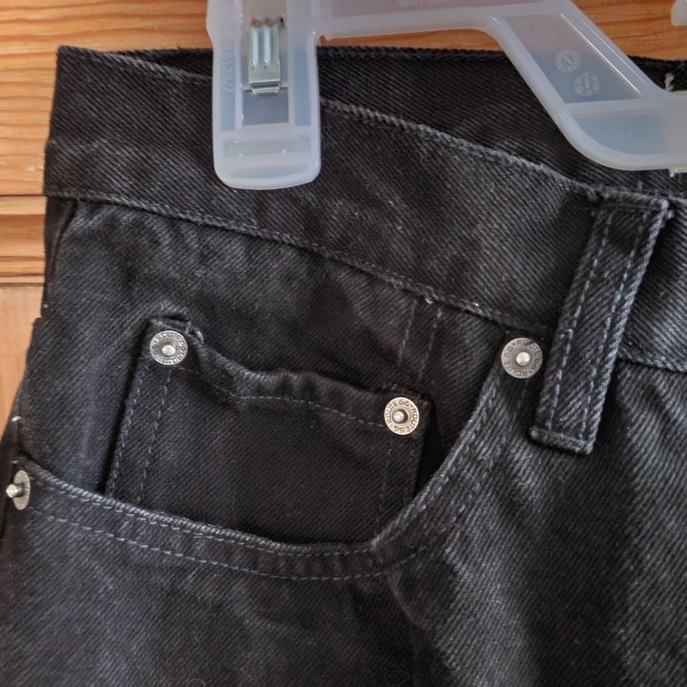 Route 66 Mens 32 X 32 Relaxed Fit Black Denim Jeans